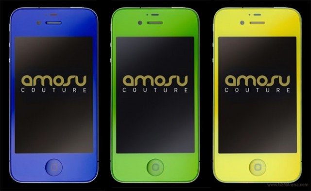 Компания Amosu Couture раскрасила к Пасхе iPhone 4S вместо яиц